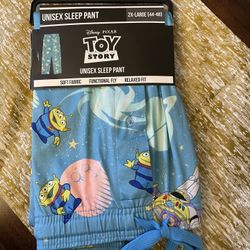 Disney Pixar Toy Story Buzz Lightyear & Aliens Sleep Pants sz XL & 2XL
