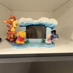 Vintage Disney Winnie The Pooh And Friends 3D Photo Picture Frame 