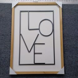 28 x 20 Love Wall Art Deco from At Home HoneyBloom