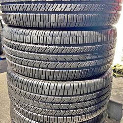 Set 245/60-18 Goodyear Con El &0-% De Vida 