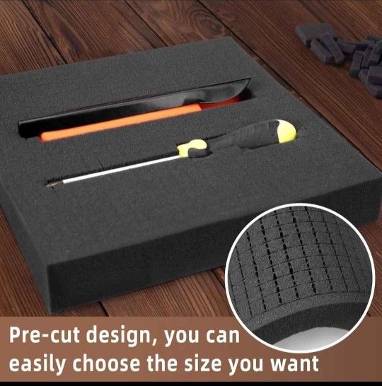 Packaging foam / small case foam
Pick and Pluck Foam