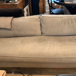West Elm Performance Velvet Sofa (76 inches)