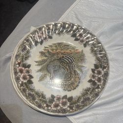 Churchill Thanksgiving Multicolor plate