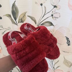 Red Ugg Slippers 