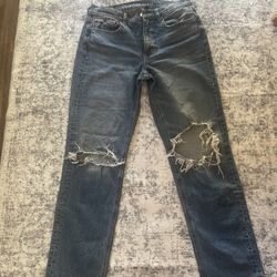 american eagle mom jeans 