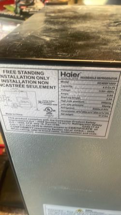 Fridge / freezer for small room or dorm room or person cave