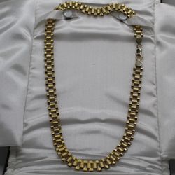 10K Rolex Chain
