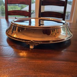 Silver Valetto Stainless Steel Cake Stand