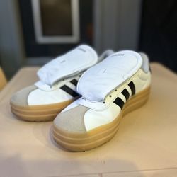 adidas VL Court Bold White Black (Size 11)