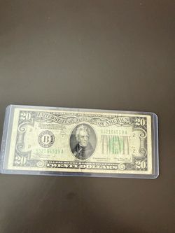 1934a 20 federal reserve note New York