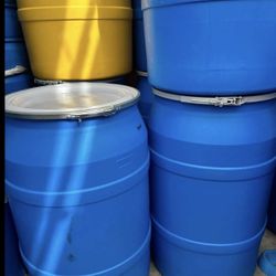 55 Gallon Plastic Drum Barrel