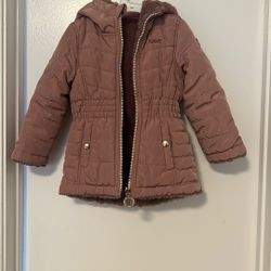 2T DKNY ⭐️reversible hooded coat