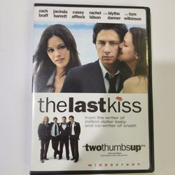 The Last Kiss (DVD, 2006, Widescreen Version)