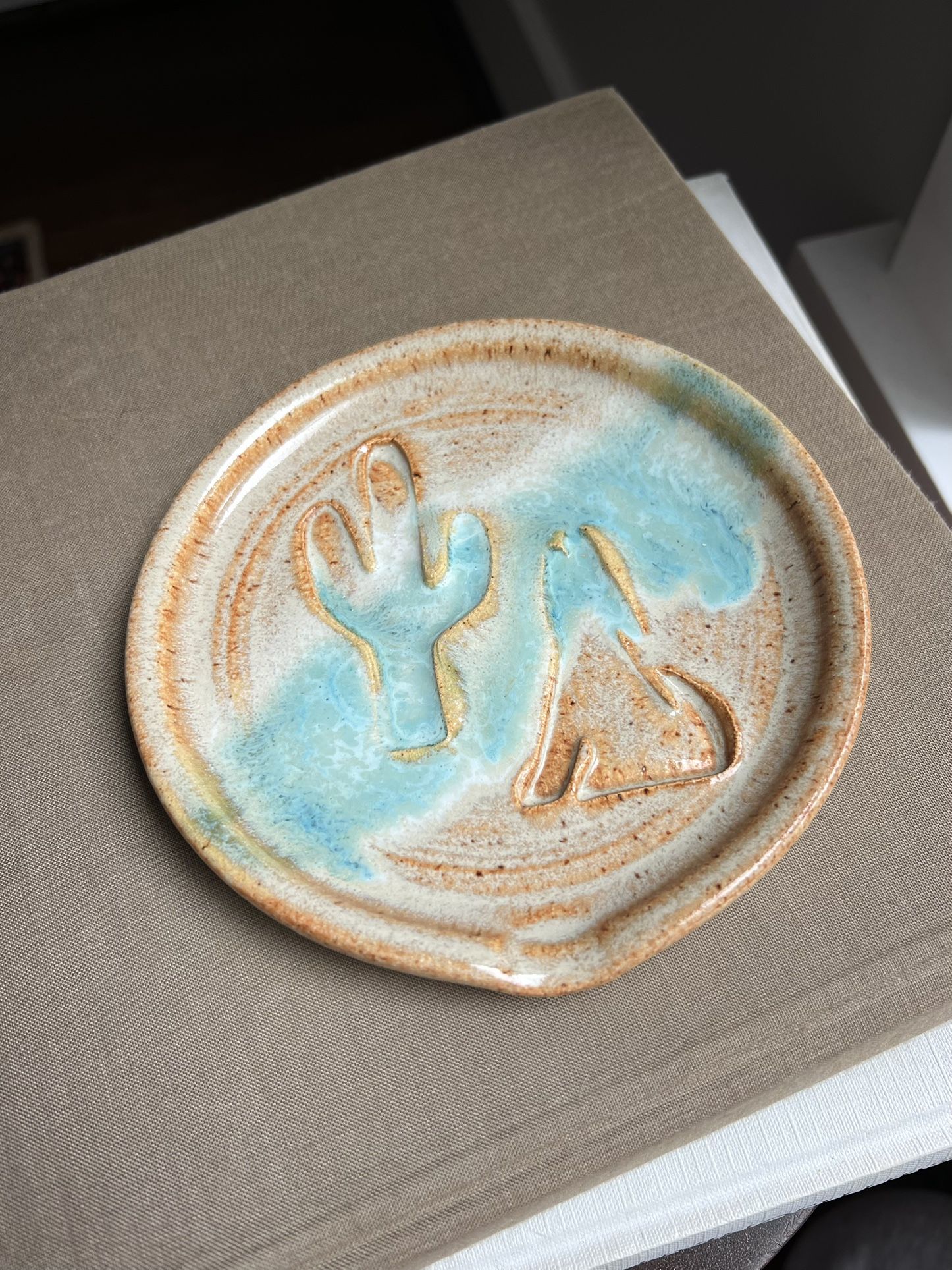 Small Handcrafted Trivet ( firm on price )