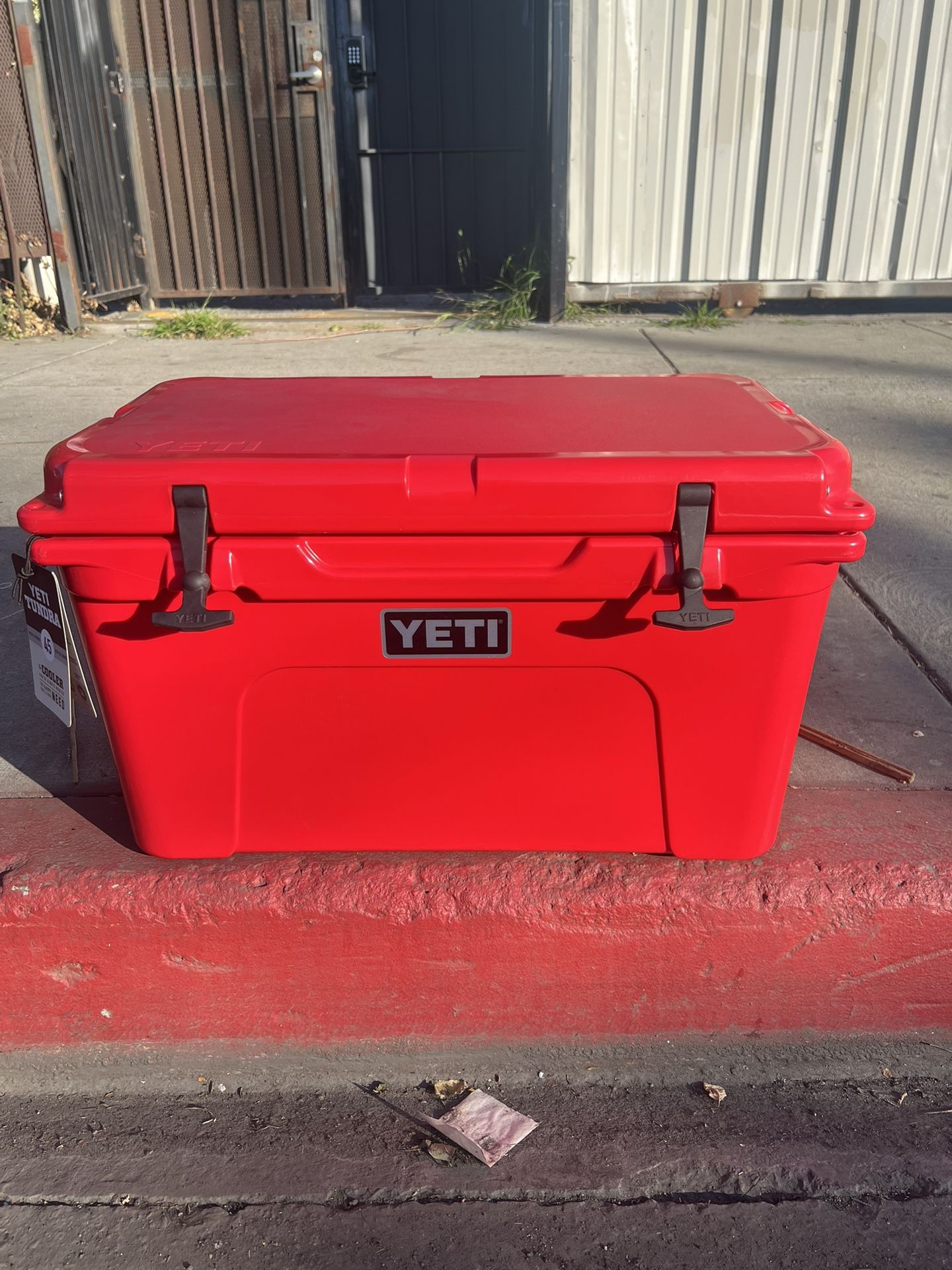 YETI Tundra 45 Hard Cooler - Rescue Red - Brand New with Tags