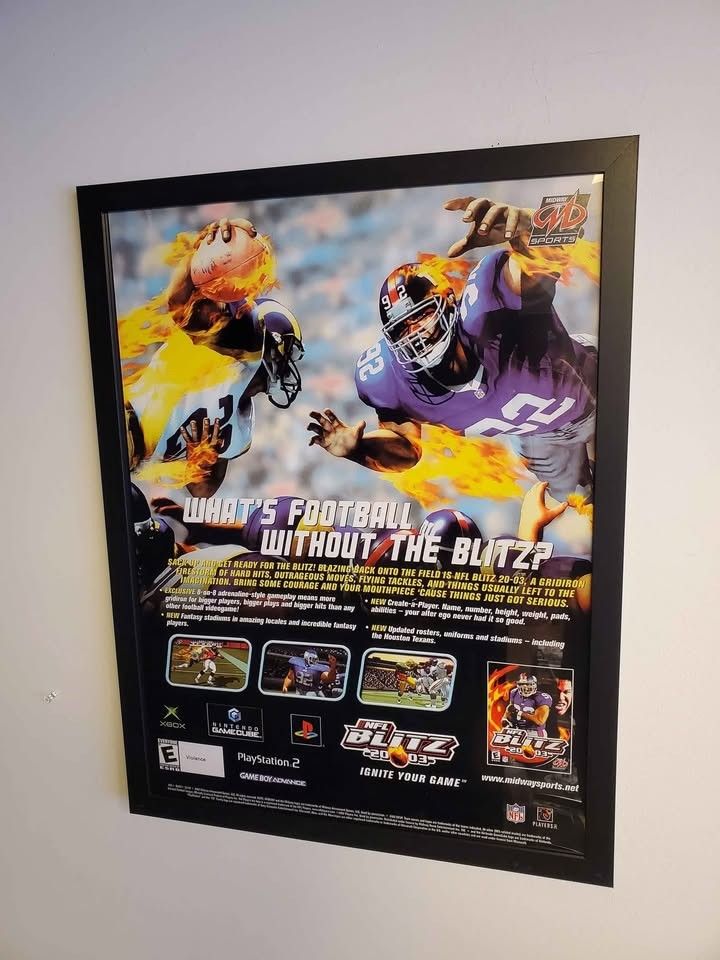NFL Blitz 2003 Game Poster