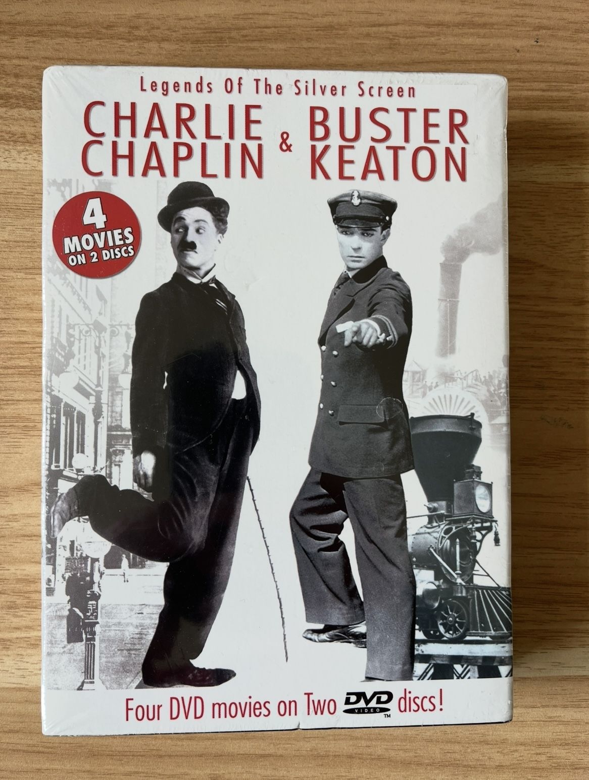Charlie Chaplin & Buster Keaton DVD Set