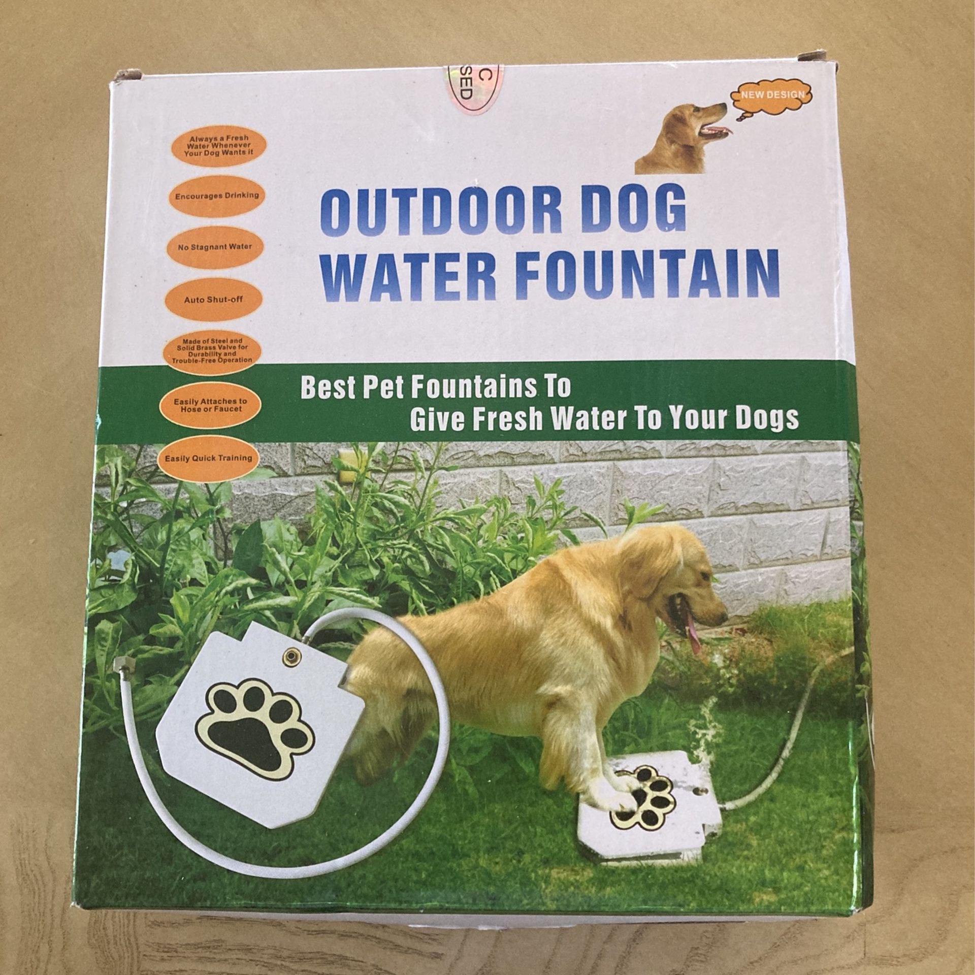 Outdoor Dog Water Fountain 