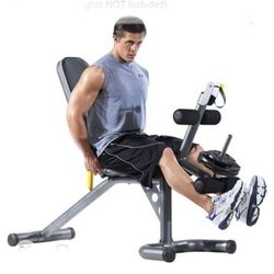 Exercise Workout Bench & Squat Rack