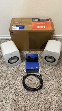KEF LSX 2 LT bookshelf (white)