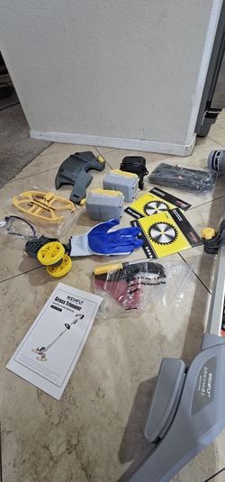 Battery Operated Grass Trimmer 