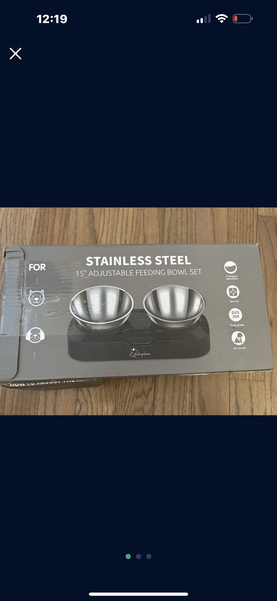 Raised Pet Bowls