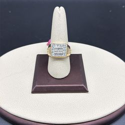 14 karat Diamond Cluster