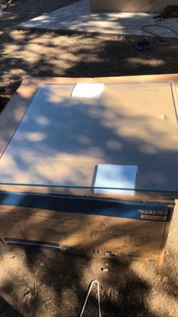 3 x3 foot square tempered glass table top