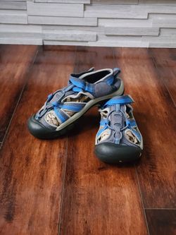 KEEN Venice H2 Kids Water Sandals Blue Gray Size Kids US 3 / UK 2 / EU 35