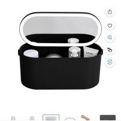 Makeup Organizer LED Mirror 