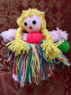 HANDMADE Yarn Dolls