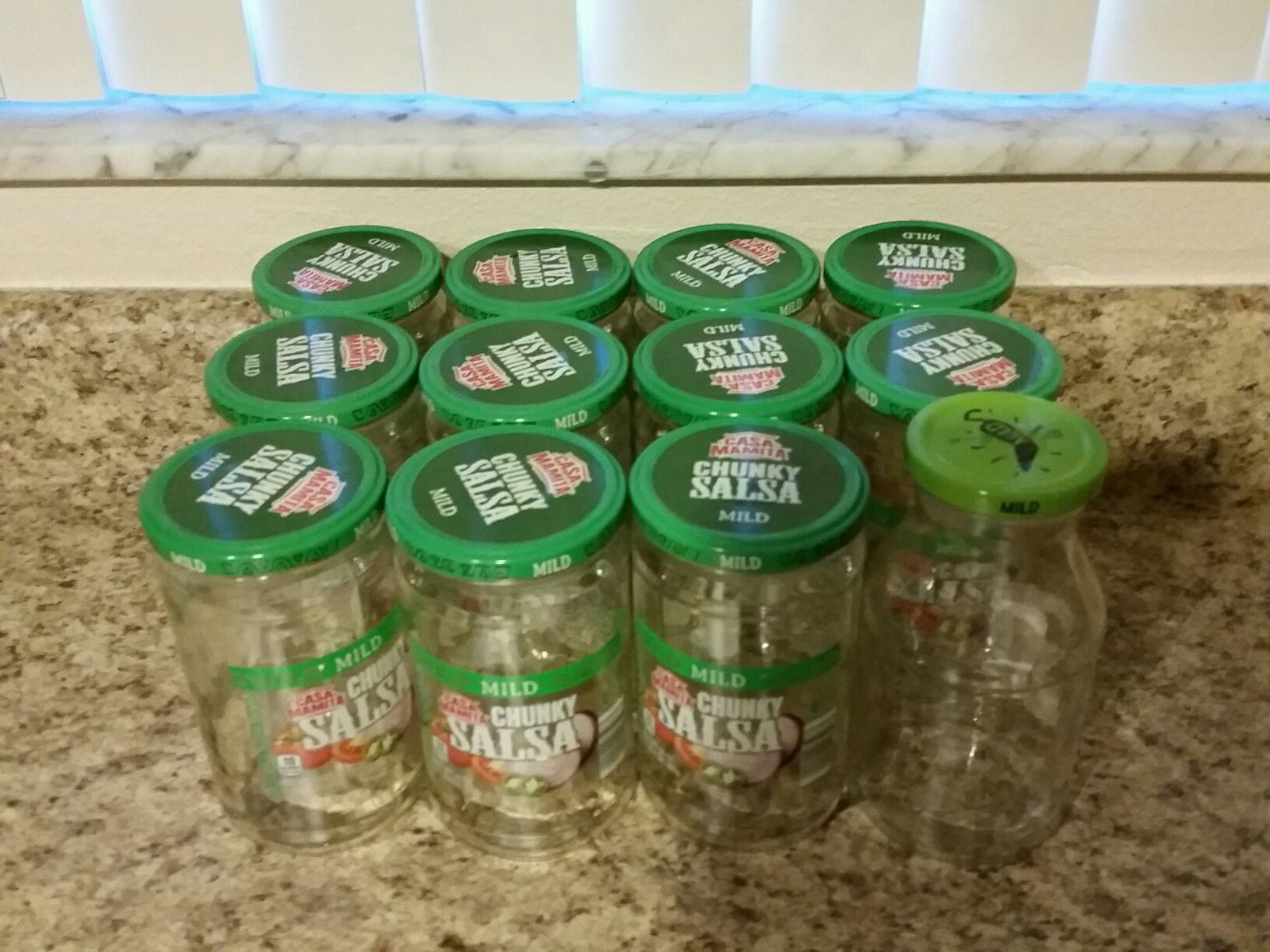 Free clean jars