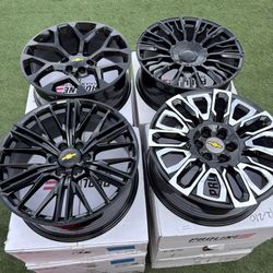 22 Inches Chevy Tahoe Yukon Sierra Denali Avalanche Suburban Rims
