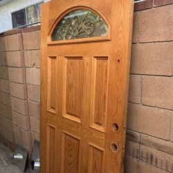 Puerta De Madera Solida