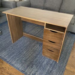 office desk with 3 drawers