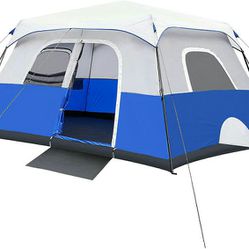 8/10 Person Instant Cabin Camping Tent Weatherproof