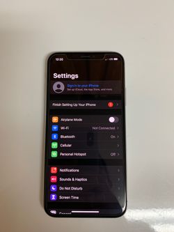 iPhone X Silver 256GB Verizon Unlocked