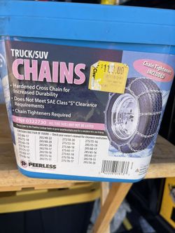 Brand New Truck Or SUV Show Chains