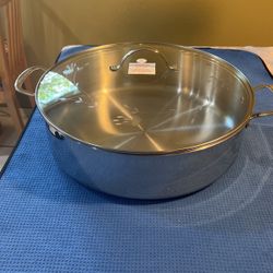 Sartén Hondo De 12qt. Princess House Nuevo