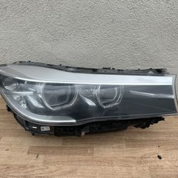 2017-2019 BMW 740I XDRIVE G12 RIGHT SIDE HEADLAMP HEAD LIGHT LED OEM
