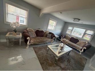 Living room couch set