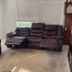 Very Nice Leather Couch!