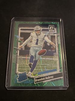 Brandon Aubrey rookie card