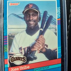 Jose Uribe Triple Error RARE Card 