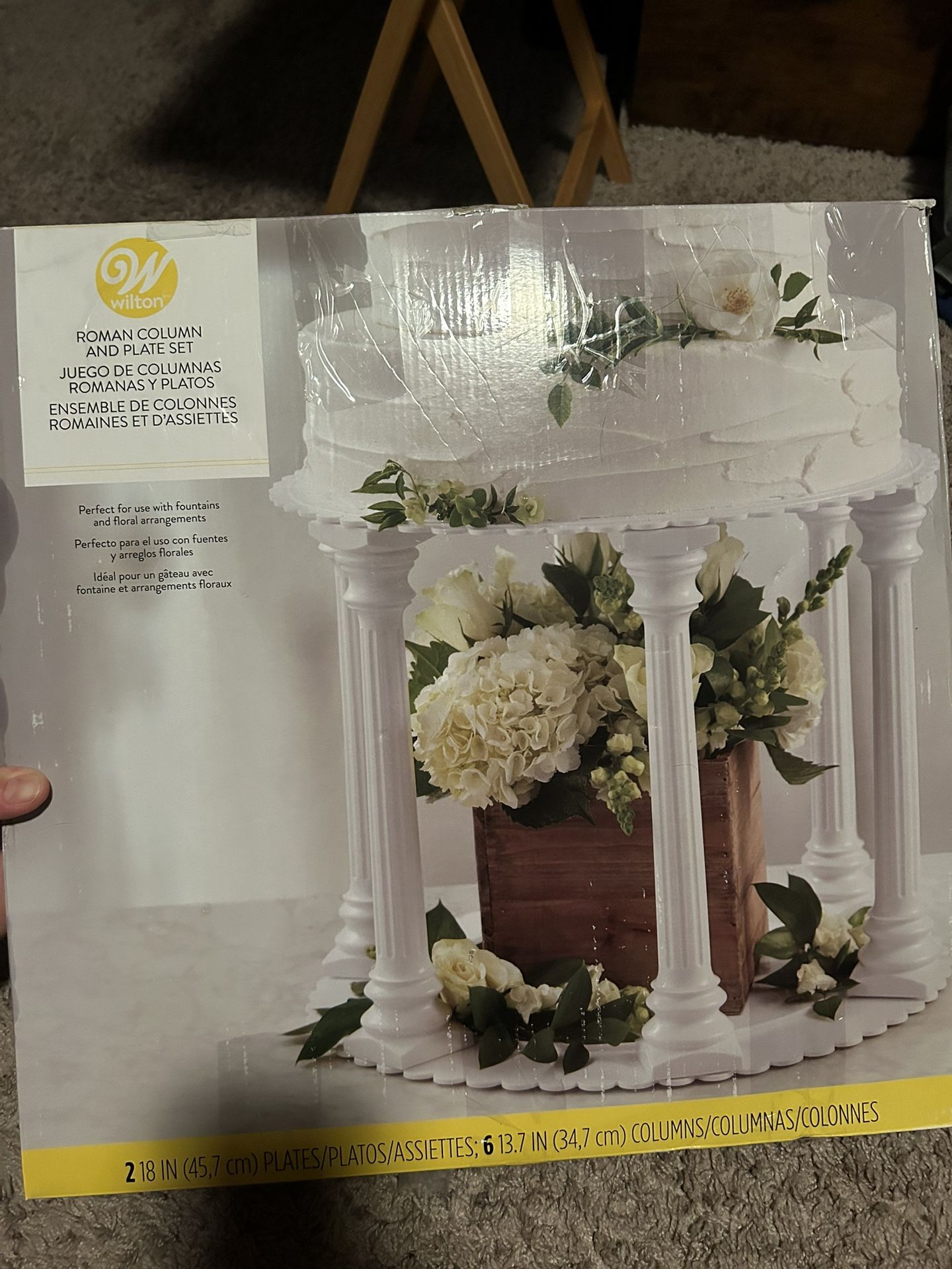 Cake Stand And Fountain