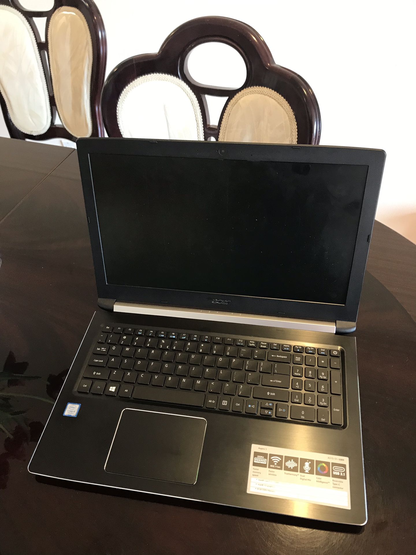 Acer Aspire 5 15 inch laptop Core i5 computer