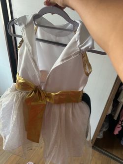 Size 8 rumi golden dress