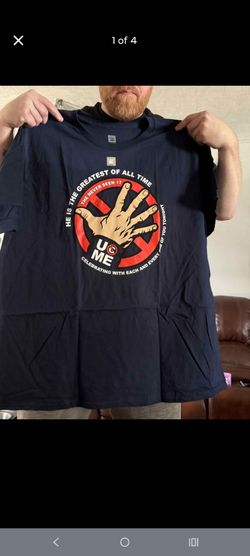 2 Brand New Official WWE Fanatics/WWE Shop John Cena farewell t shirts. 3xl.