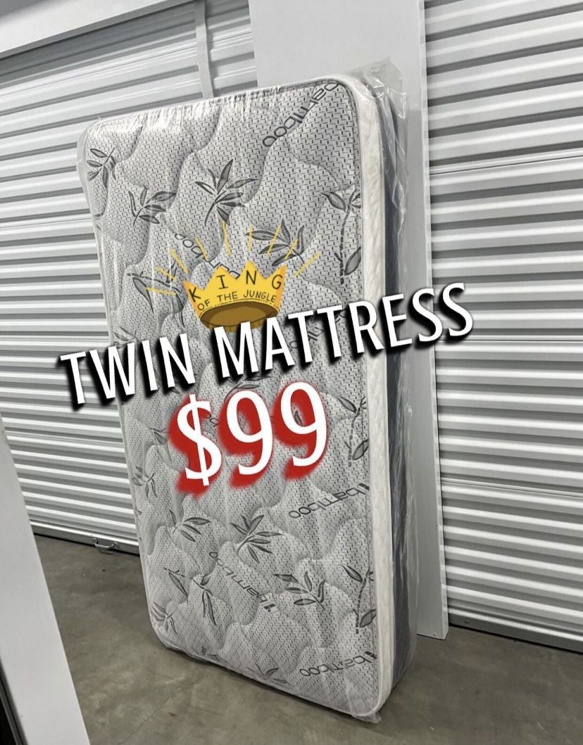 New Twin Mattress Only $100