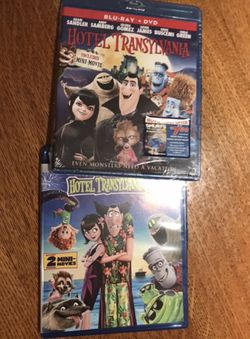 Hotel Transilvania 1 and 3 Blu-ray all for $20 Disney marvel Harry Potter DC movies Bluray and dvd collectibles